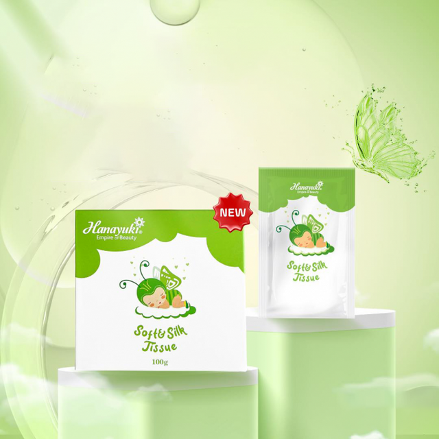 Khăn Giấy Ướt Dung Dịch Vệ Sinh Soft Silk Hanayuki - Hộp 20 Miếng 3